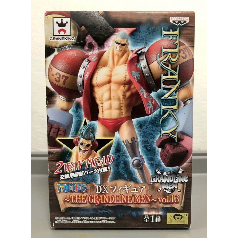 Banpresto One Piece DXF Franky The Grandline Men Vol. 13 (Gold Toei)