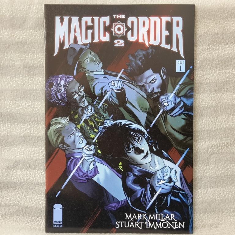 Magic Order 2 1 (ภาพการ์ตูน) Mark Millar, Stuart Immonen (FIRST Issue) MATURE READERS