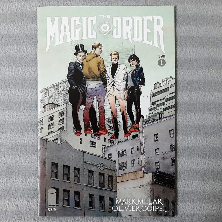 Magic Order 1 (ภาพการ์ตูน) ฉบับแรก (Mark Millar, Olavier Coipel) MATURE READERS