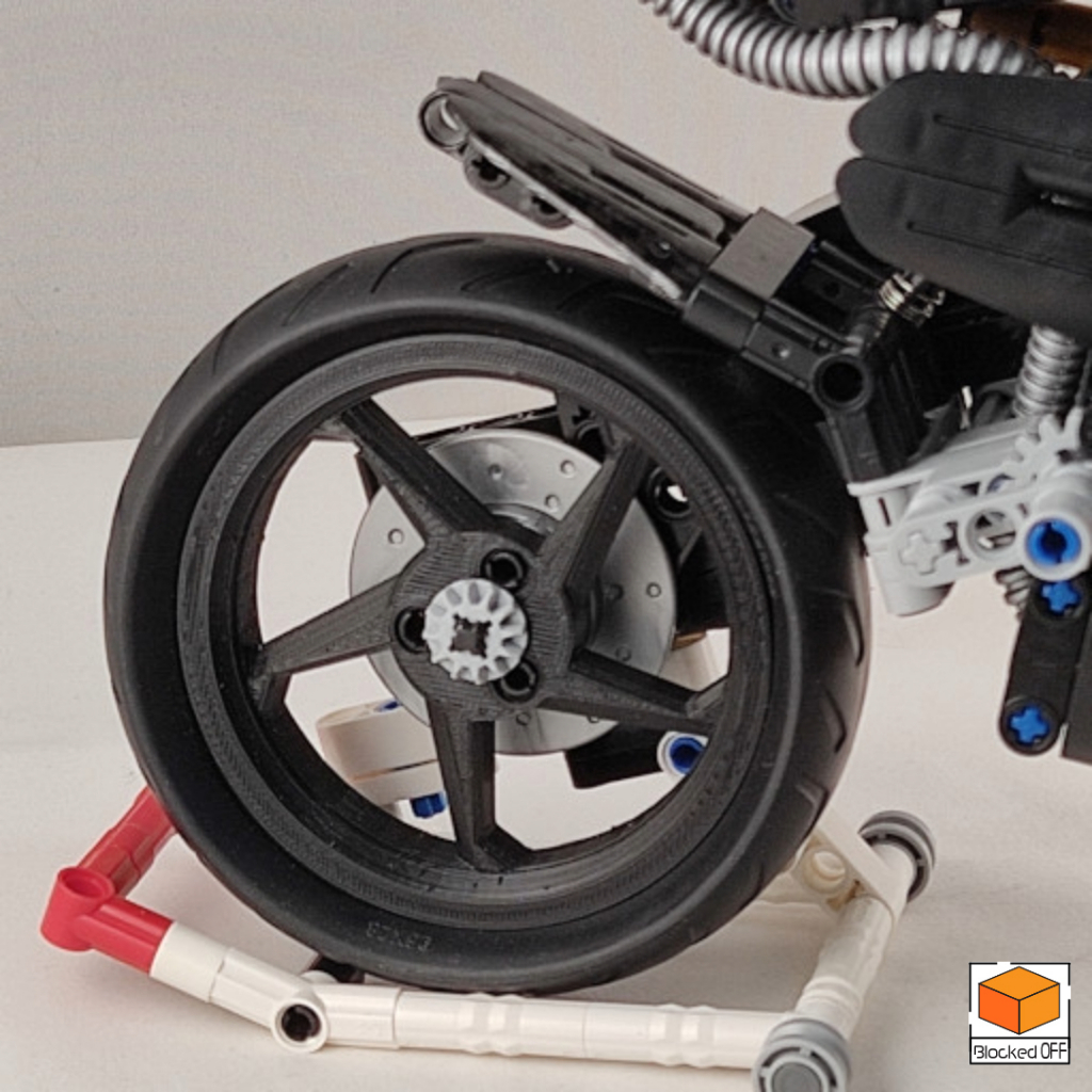 Custom Rims สําหรับ Lego / Lepin / Mound King / MOC Technic Motorcycle - Venom