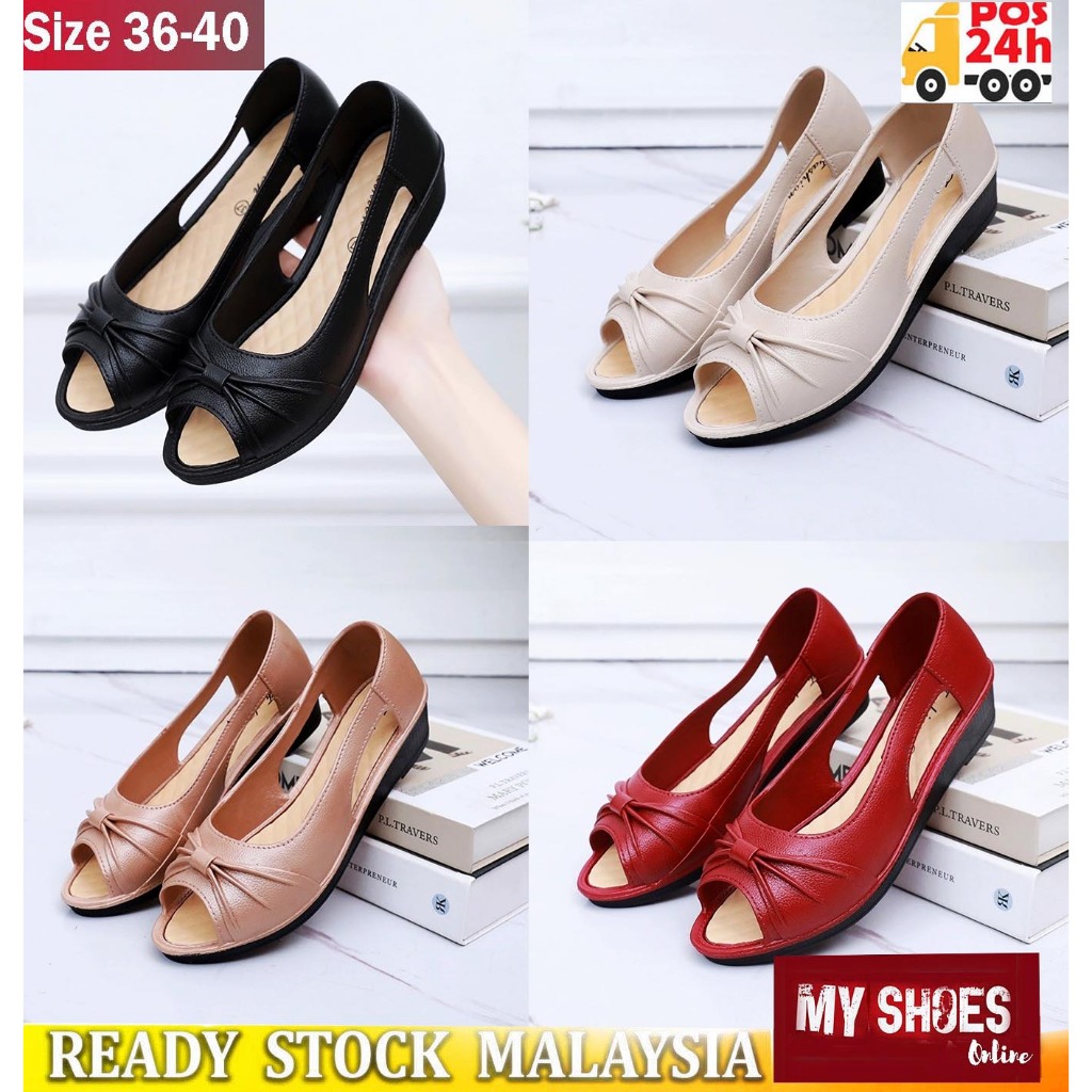 Jelly Shoes Fashion sandal/selipper perempuan sarung /lady shoes ไซส์ 36-40