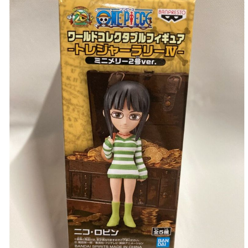 Banpresto One Piece World Collectable Treasure Rally IV Nico Robin WCF ตัวเลข