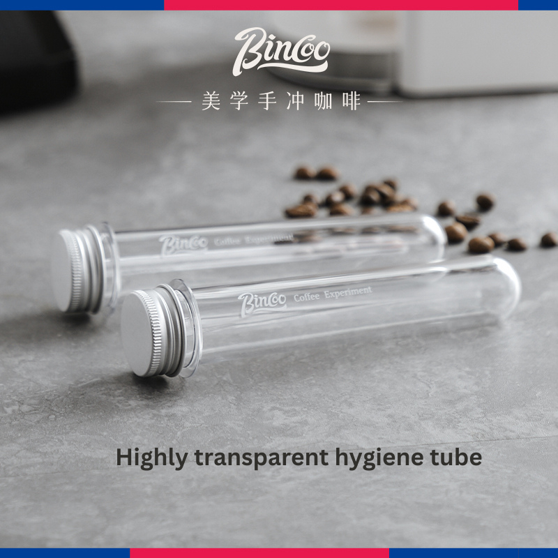 Bincoo Coffee Bean storage Tube Centrifuge Tube 20g x 6 ชิ้น พร้อมขาตั้ง ราคา ถูกที่สุด ดีลบีเคเค แกลเลอรีภาพที่ 6