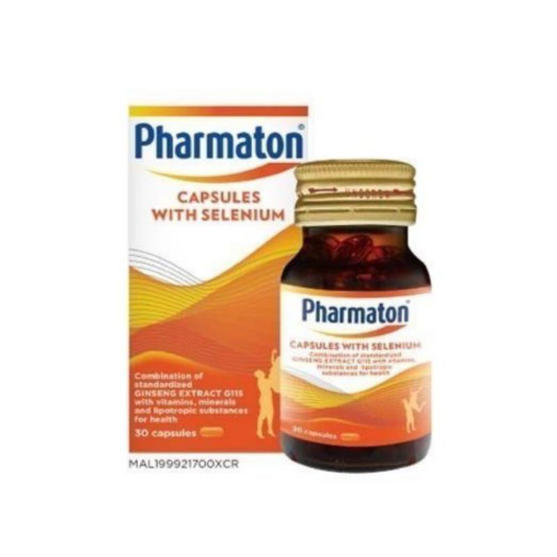 Pharmaton Capsules with Selenium 30s exp:03/25