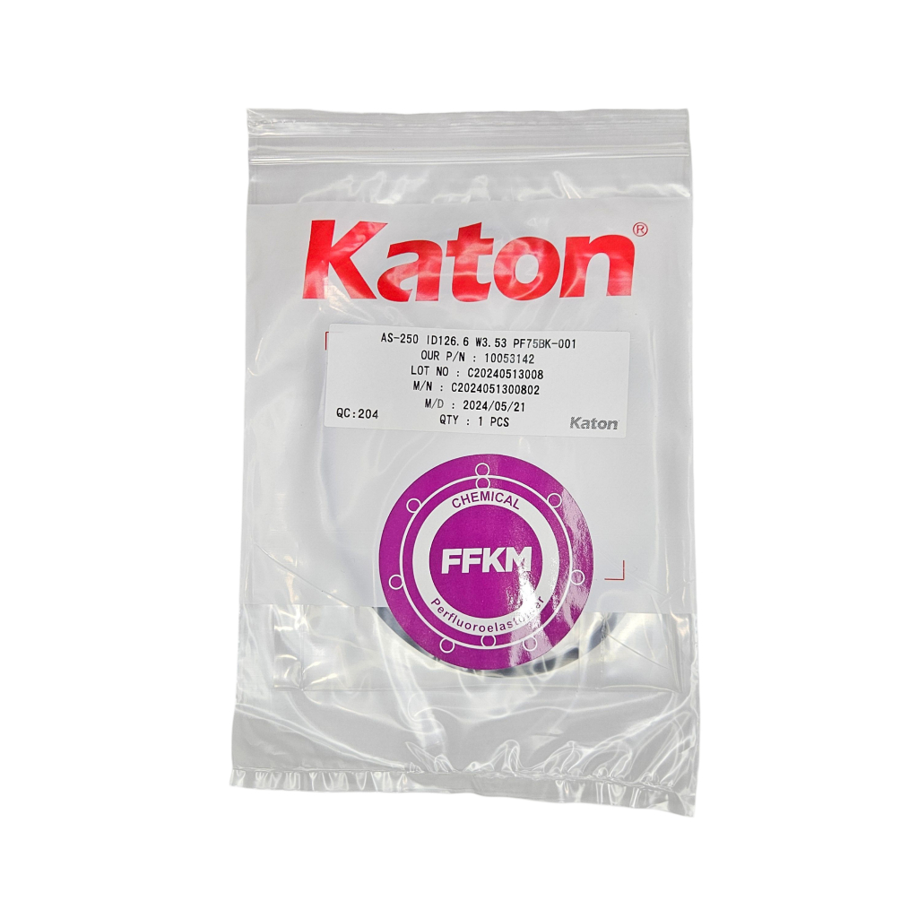 FFKM O แหวน KATON PF326 AS568 2-250 3.53X126.6 ทําความสะอาดสูง Perfluoroelastummer