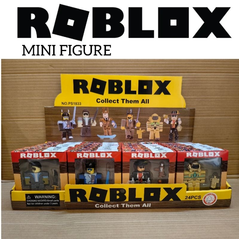 VVM: ROBLOX MINI FIGURE / ของเล่น ROBLOX / หุ่นยนต์ MAINAN