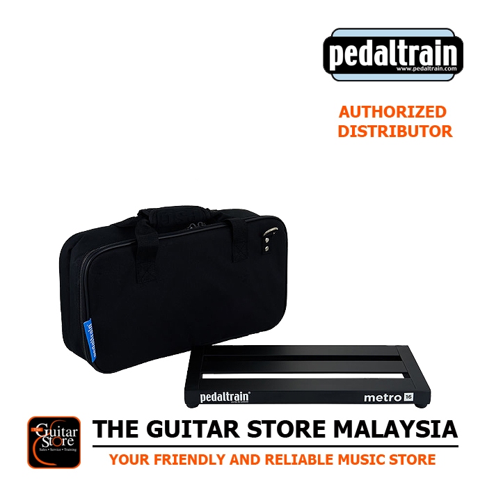 Pedaltrain Metro 16 Guitar Pedalboard พร้อม Travel Soft Case (Metro16 / Metro-16)