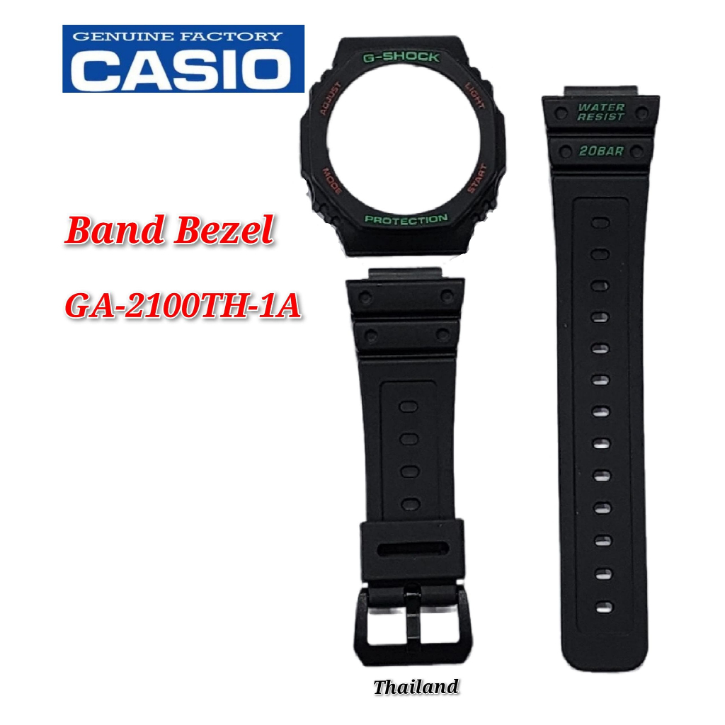 อะไหล่ทดแทน Casio G-shock GA-2100TH-1A - BAND AND BEZEL