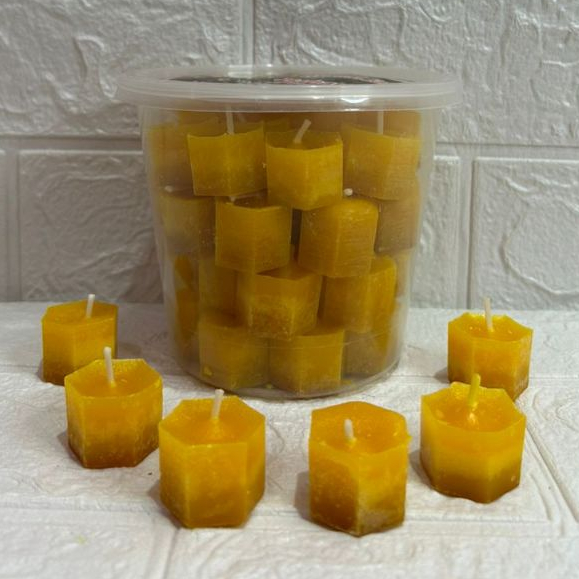 Ghee Wax Candle สําหรับ Vilaku / Tea Light Candle / Lilin (30Psc)
