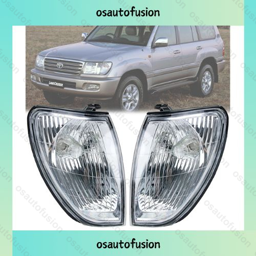 [BARU] Toyota Land Cruiser 100 1998-2005 มุมด้านหน้าโคมไฟมุมสัญญาณโคมไฟ Landcruiser HDJ100 HDJ101