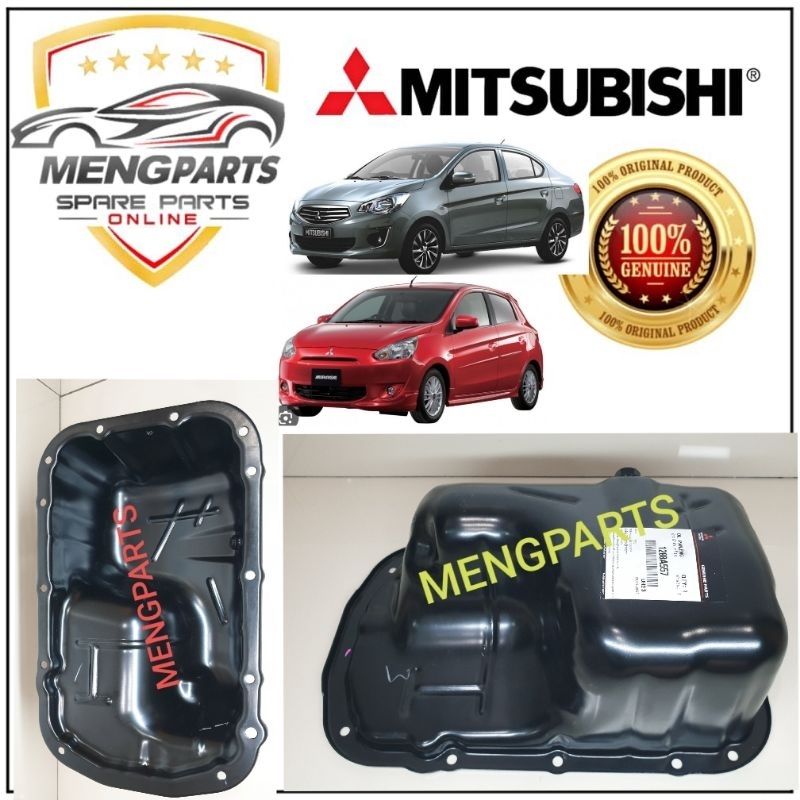 ATTRAGE A13A ,MIRAGE A03A 1.2cc ENGINE 3A92 น้ํามันเครื่อง SUMP , น้ํามัน PAN ASSY 1200A557
