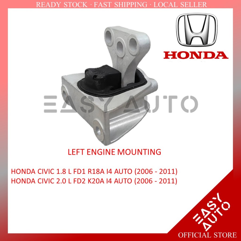 HONDA CIVIC 1.8 / 2.0 L FD1 / FD2 AUTO (2006-2011) - LEFT ENGINE MOUNTING - 50850-SNA-A82