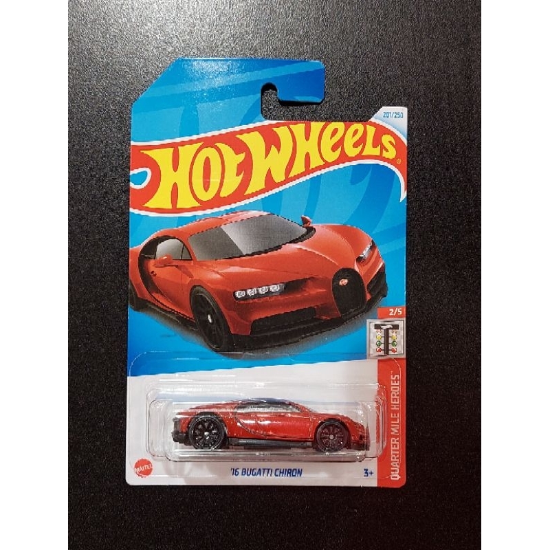 Hot Wheels 2016 Bugatti Chiron (สีแดง)