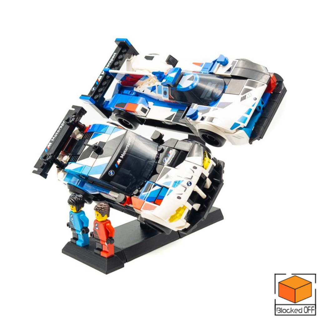 ขาตั้งจอแสดงผลสําหรับ Lego Speed Champions BMW M4 GT3 & BMW M Hybrid V8 (76922)