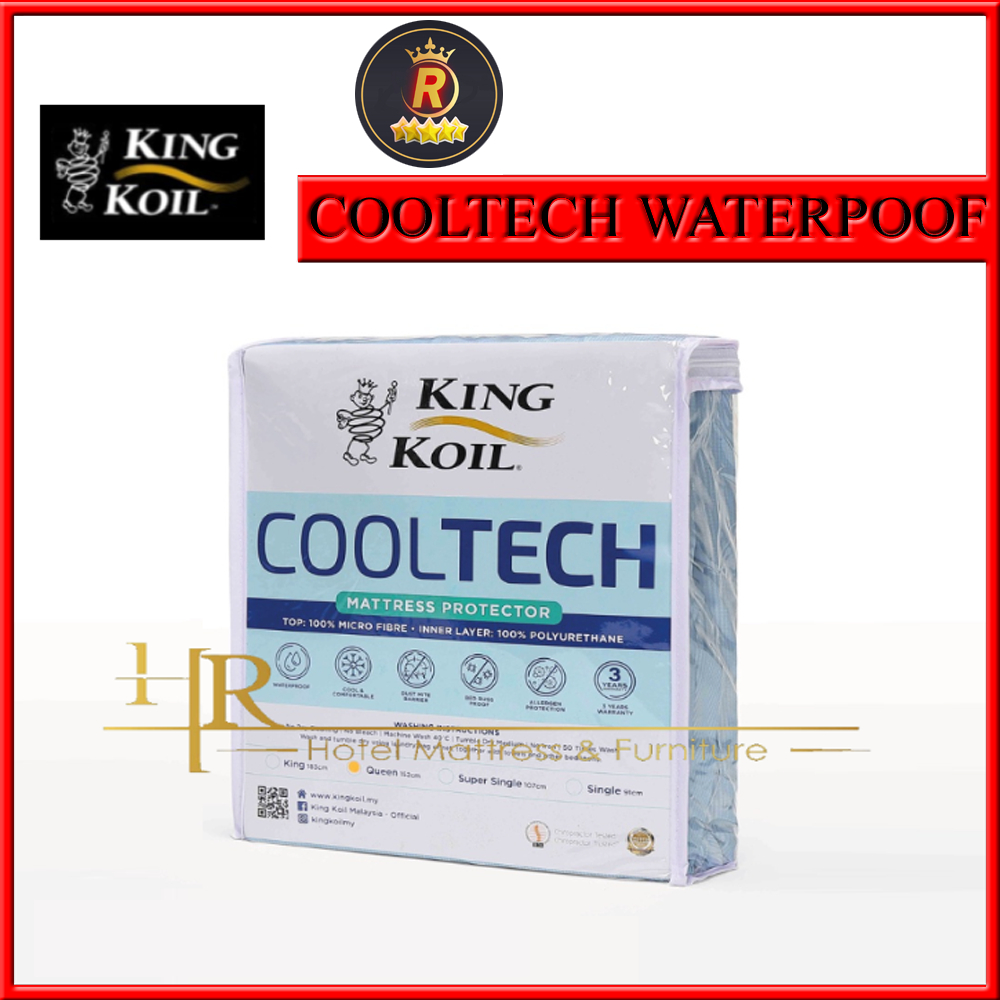 KingKoil / Cooltech / ตัวป้องกันกันน้ํา / Microfibre / HR Home / Delivery