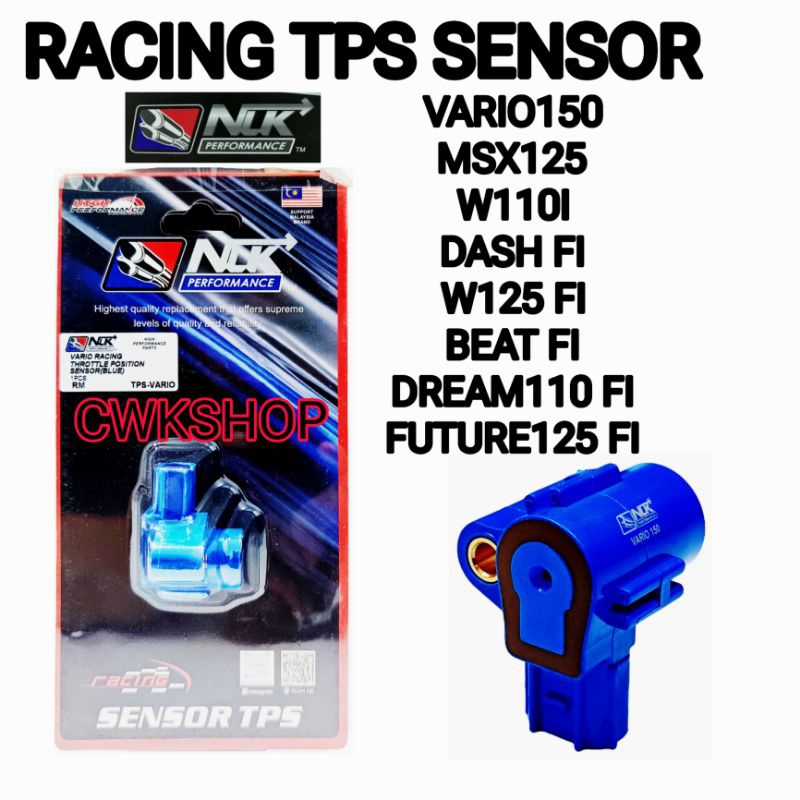 NLK TPS VARIO150 FUTURE DASH MSX BEAT W125FI RACING เซ็นเซอร์ TPS NLK PERFORMANCE