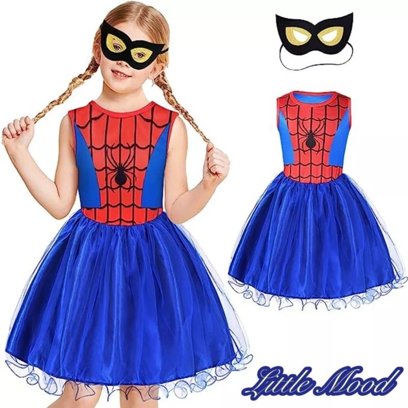 ภาพยนตร์ Superheroes Spidergirl Tutu คอสเพลย์ชุดเครื่องแต่งกาย 电影英basil ที่มองไม่เห็นชุดปลอมตัว