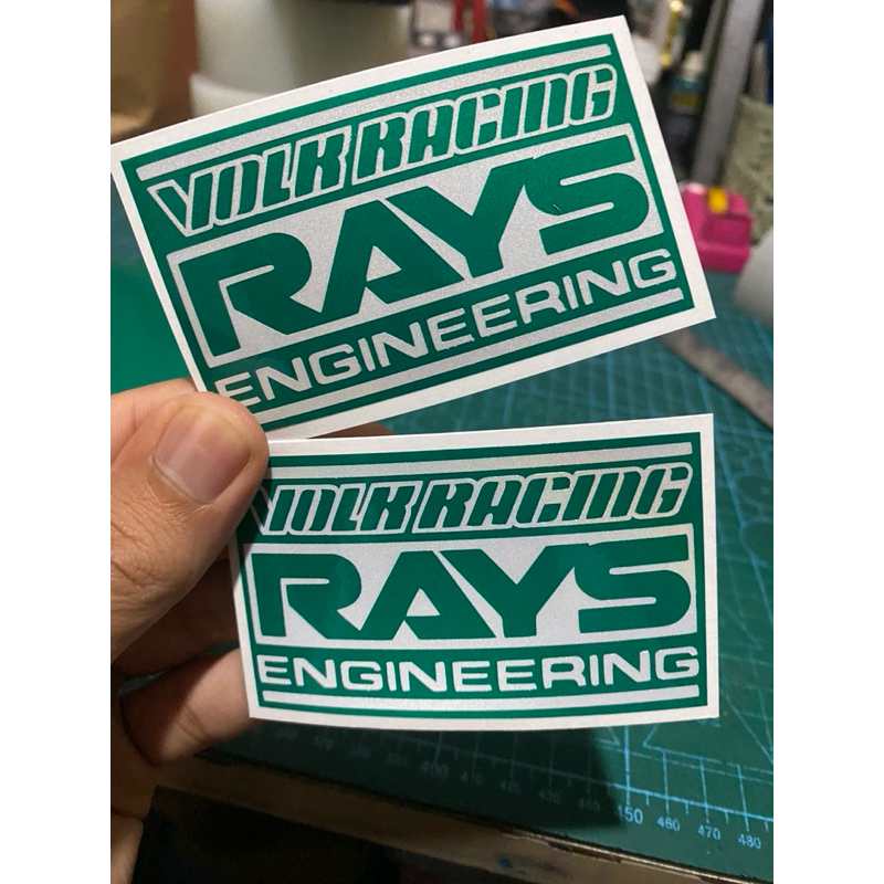 สติ๊กเกอร์ VOLK RAYS ENGINEERING REFLECT