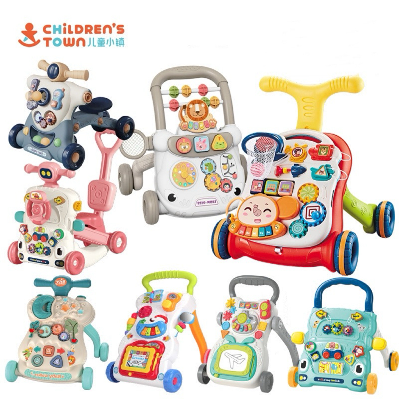 6 in 1 Baby Walker Play Toy สําหรับเด็กวัยหัดเดินเรียนรู้การเดิน Early Education