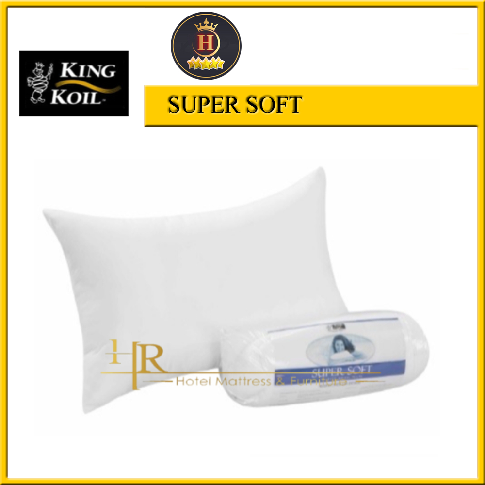 KingKoil / Supersoft / หมอนอัด / HR Home / BANTAL / เส้นใยโพลีเอสเตอร์เติม / จัดส่ง