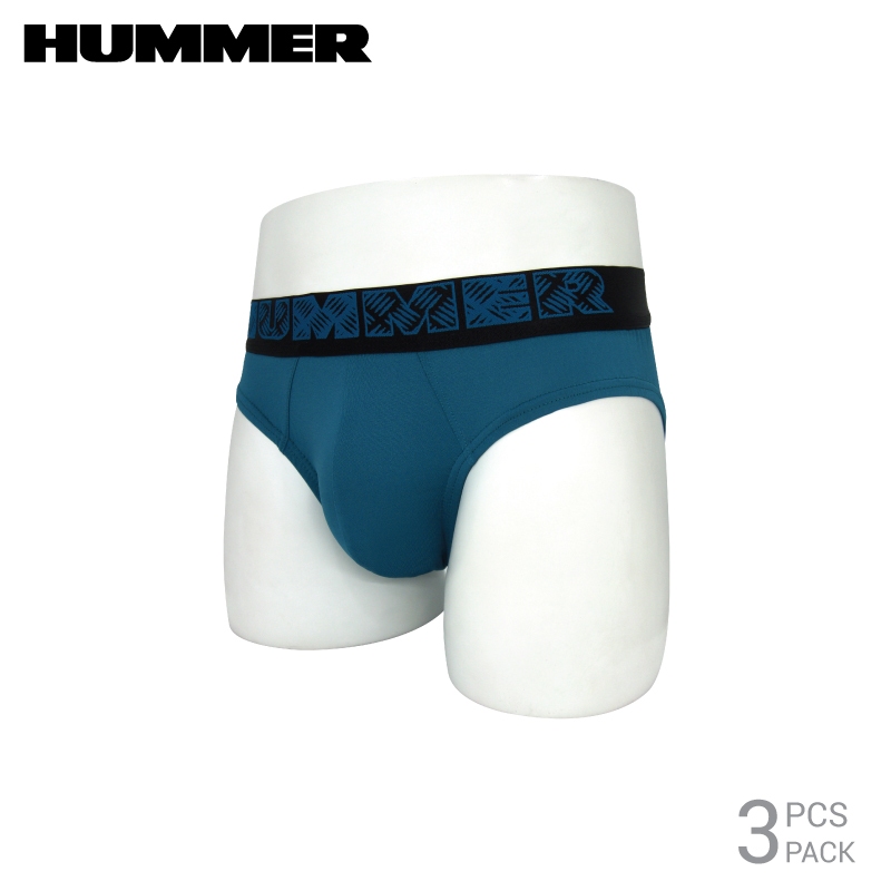 Hummer ชุดชั้นในชายขนาดพิเศษ ไมโครไฟเบอร์สแปนเด็กซ์มินิ (3 ชิ้น) HM5183