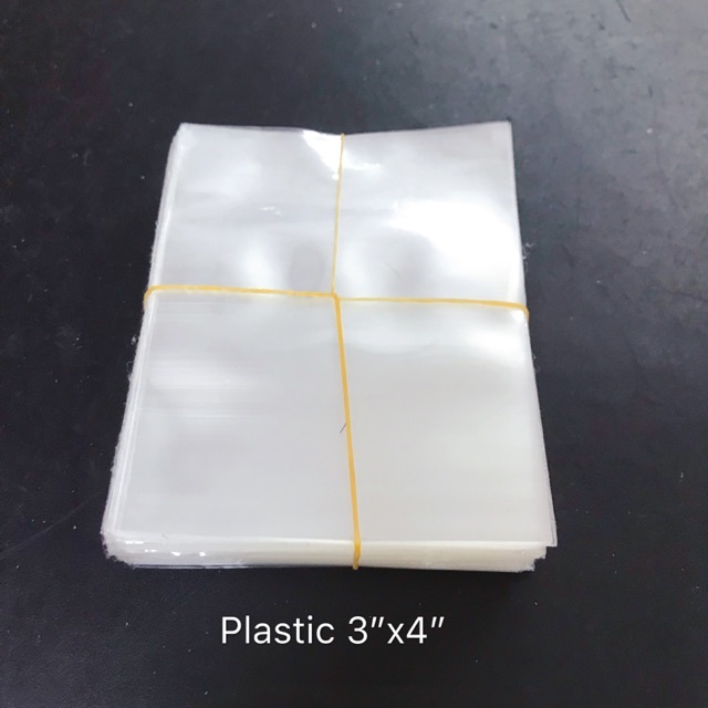 พลาสติก 3x4 ไม่มีซีล 100gm