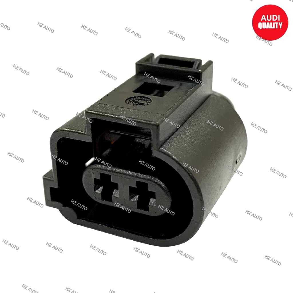 (SKT-10217)2 Pin Volkswagen ,Jetta ,กอล์ฟ ,Audi B8 B7 A4, A3 8P Diverter Valve (1J0 973 722A) ขั้วต่