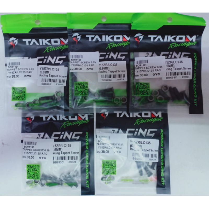 TAPPET SCREW RACING 6.9MM Y15ZR/LC135