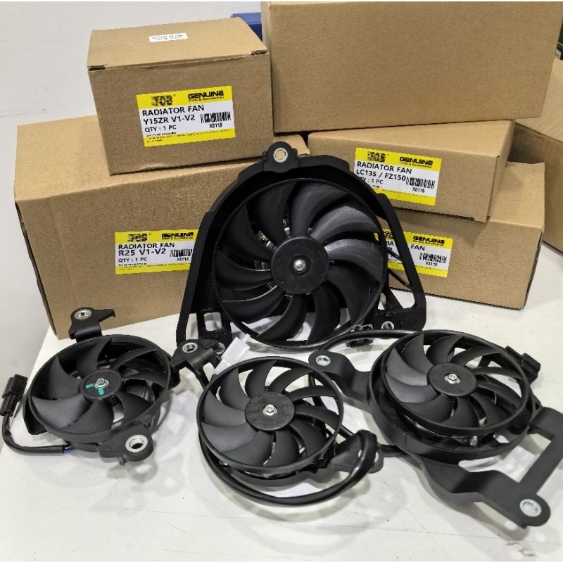 YAMAHA LC135 /FZ15O Y15 V1 V2 Y16 Y16ABS R25 พัดลมหม้อน้ํา BLOWER COOLAND TANK - โดยผลิตภัณฑ์ TCB