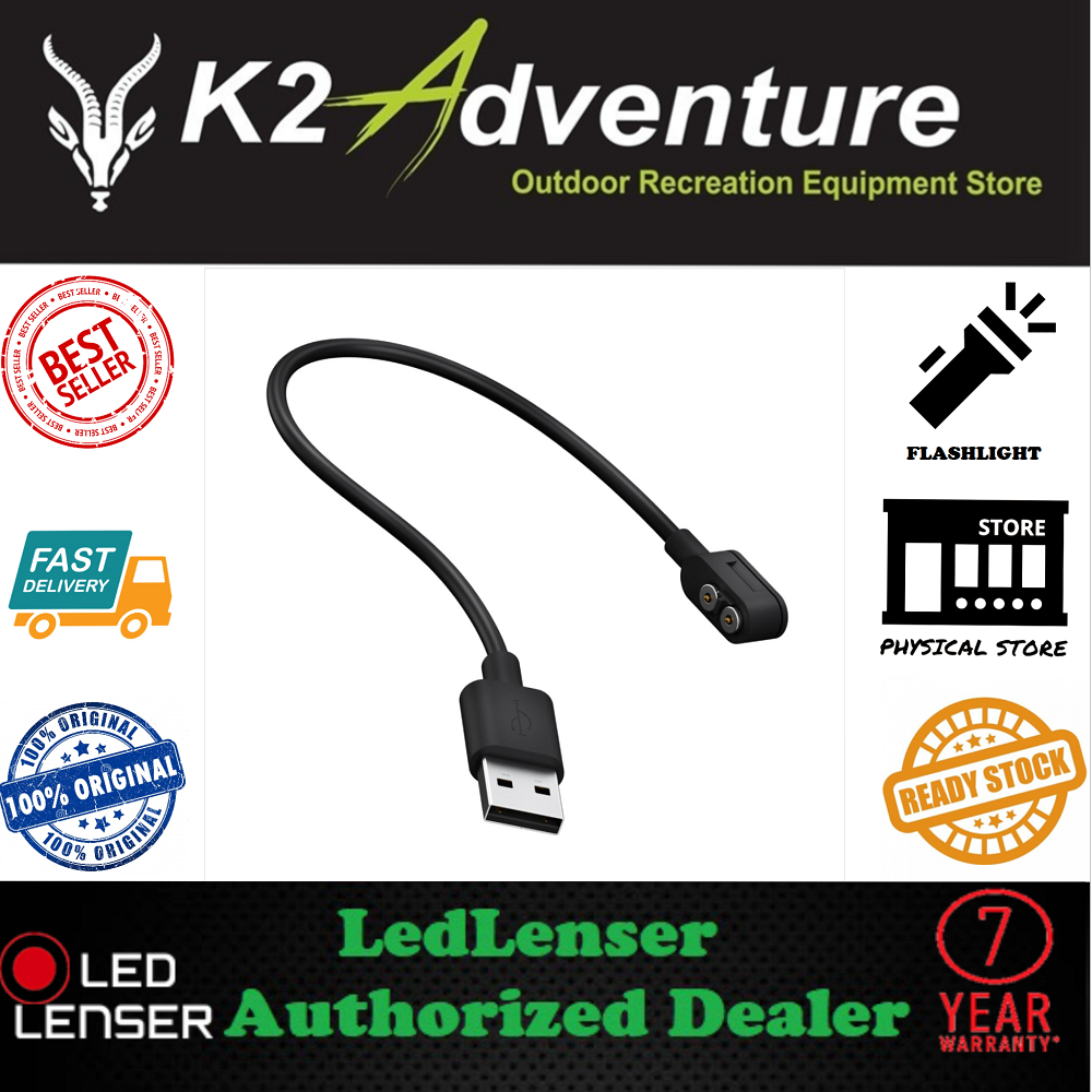 LED LENSER สายชาร์จแบบแม่เหล็ก