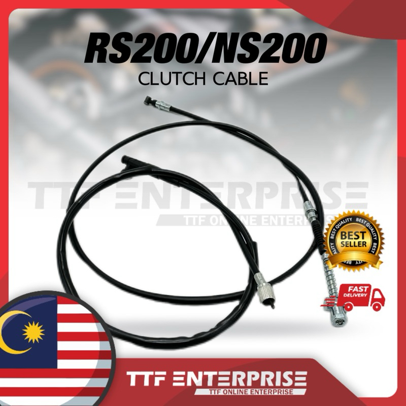 MODENAS RS200 / NS200 (PULSAR) CLUTCH CABLE TALI KABEL KLAS RS 200 NS 200 RS200 NS200