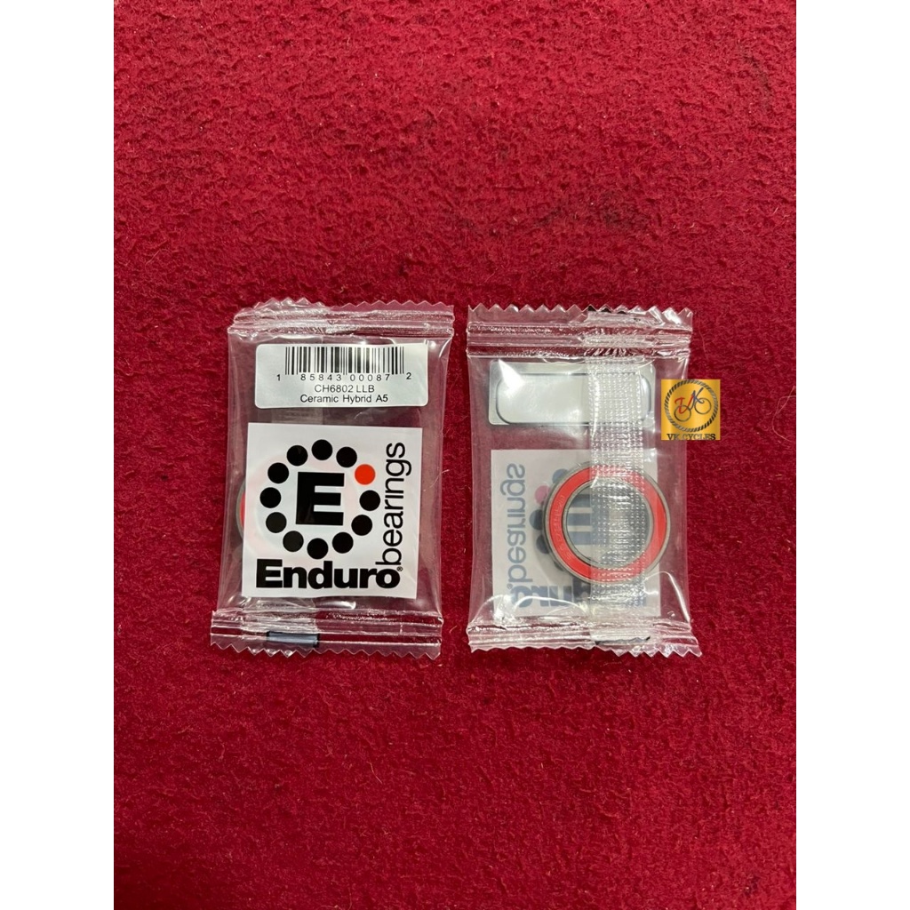 ENDURO CH 6802 LLB - ABEC-5, Ceramic-Hybrid, Radial Bearing (C3 Clearance) - 15mm x 24mm x 5mm