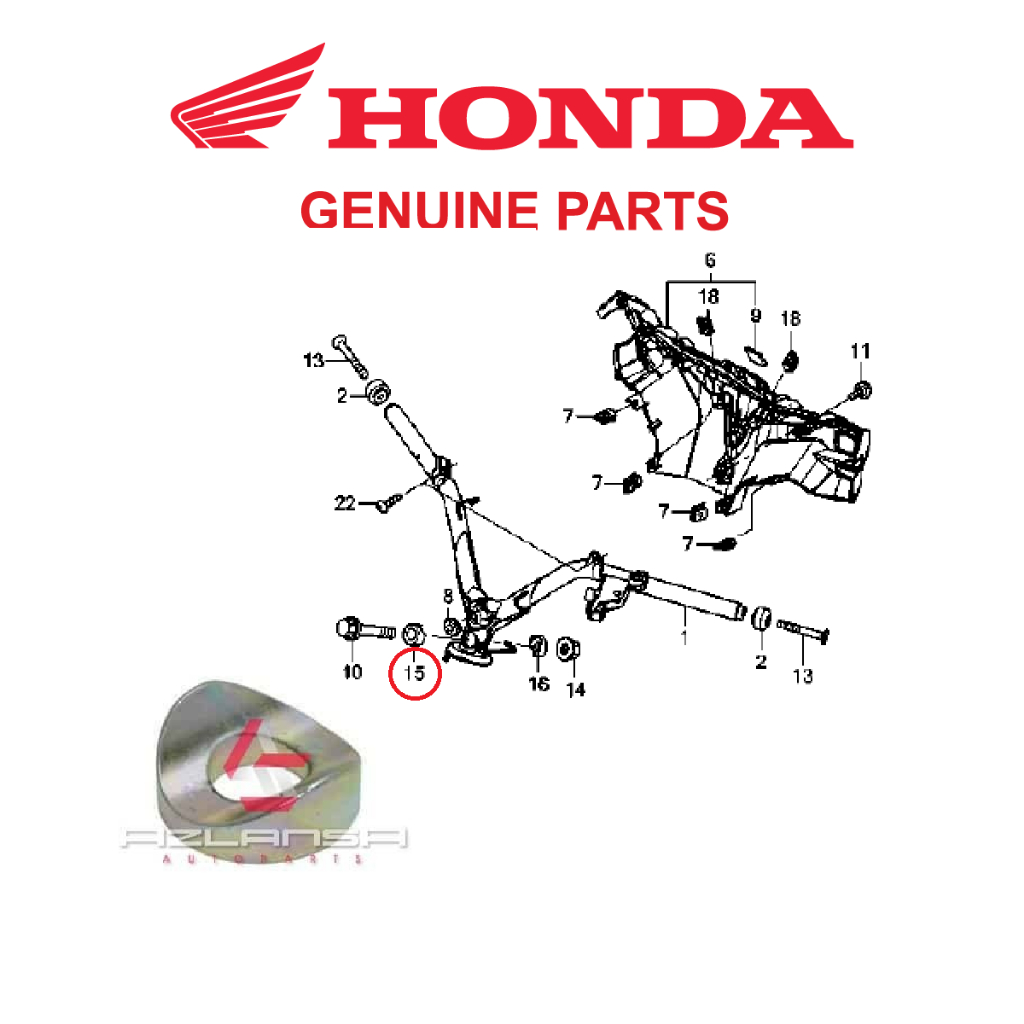 การตั้งค่าแฮนด์ A ( 90501-KPH-880 ) RS150R V1 V2 V3, RS-X V1 V2, ADV 150, PCX & Vario 150