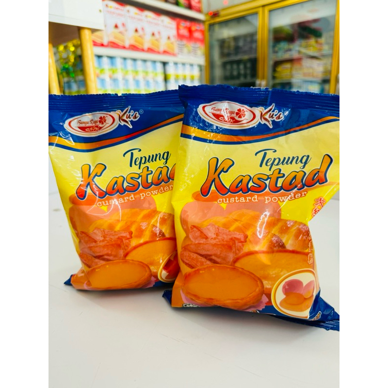KRASTAD FLOUR CAP BUNGA RAYA / CUSTARD POWDER BUNGA RAYA