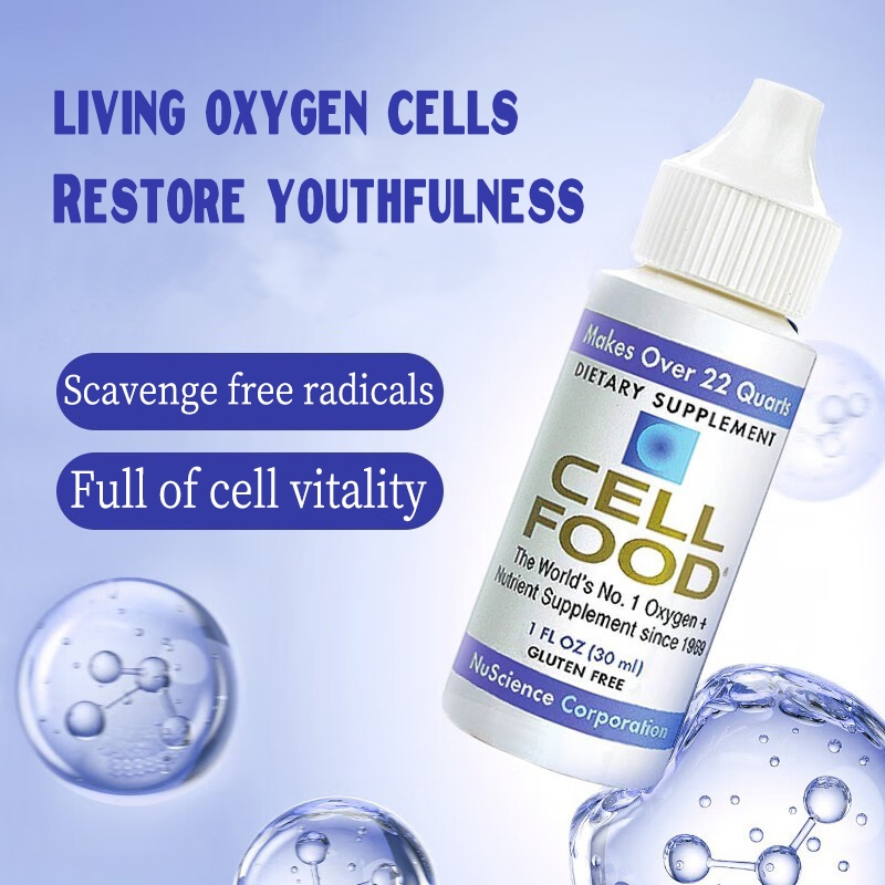 Cellfood Liquid Concentrate Oxygen + Nutrient อาหารเสริม美国细食(30ml)