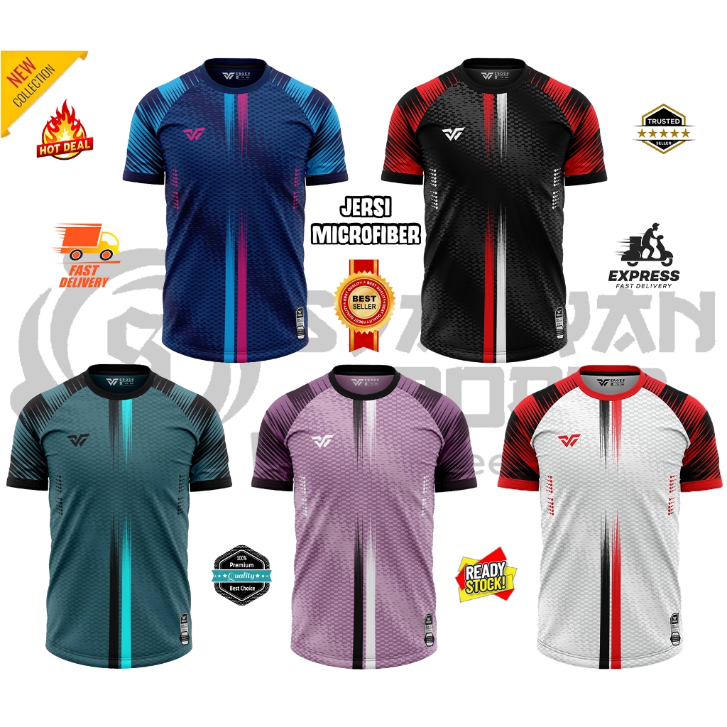 New Jersey / เสื้อไมโครไฟเบอร์ / เสื้อฟุตซอล / เสื้อกีฬา / เสื้อไมโครไฟเบอร์ / SO & ST Jersey / Jers