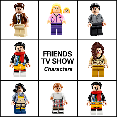 Lego The Friends Apartments 10292 - Rachel Green Monica Ross Geller Chandler Bing Joey Tribbiani Pho