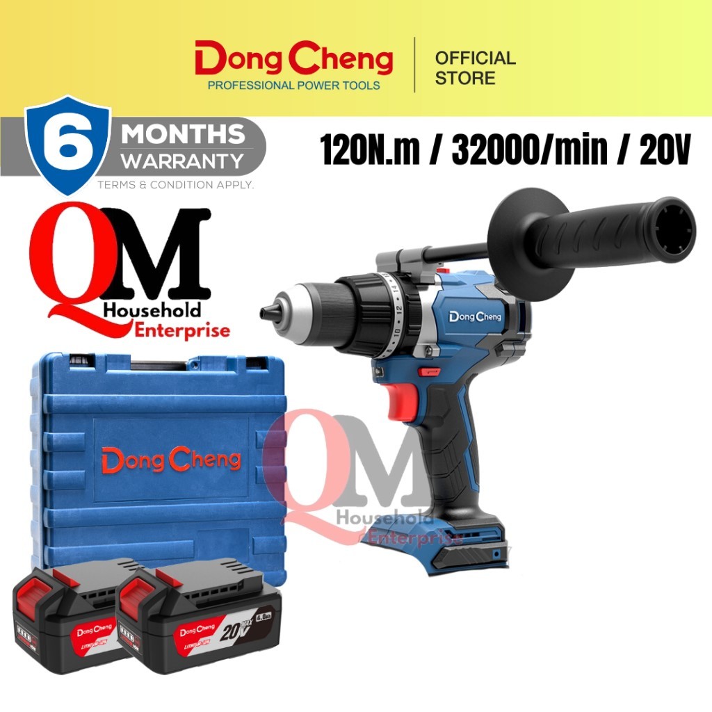 Dongcheng DCJZ03-13EK สว่านกระแทกไร้สายแบบไม่มีแปรง 20V