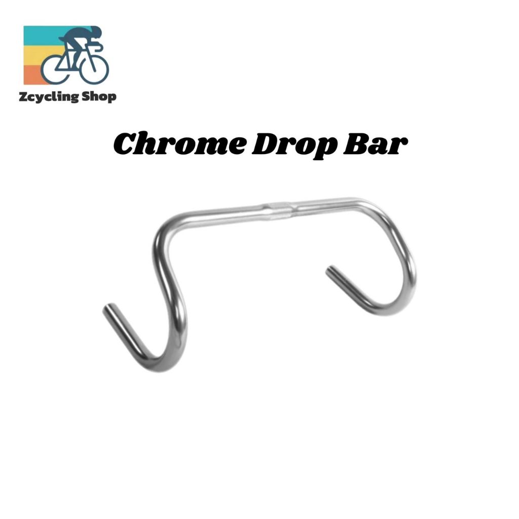 ที่วาง Chrome Drop Bar สําหรับแข่งจักรยานเสือหมอบคลาสสิก / Fixie / CHILDRENS BASIL