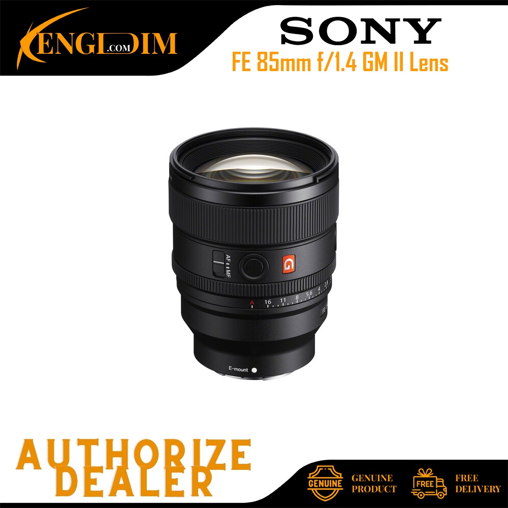 เลนส์ Sony FE 85mm f/1.4 GM II