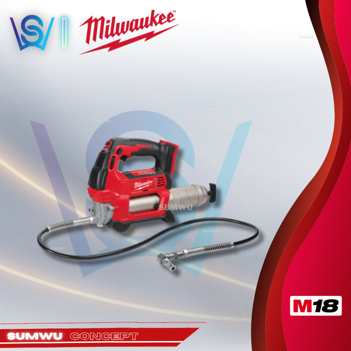 MILWAUKEE M18 FUEL CORDLESS 2-SPEED GREASE CAULKING GUNS (M18 GG-0)