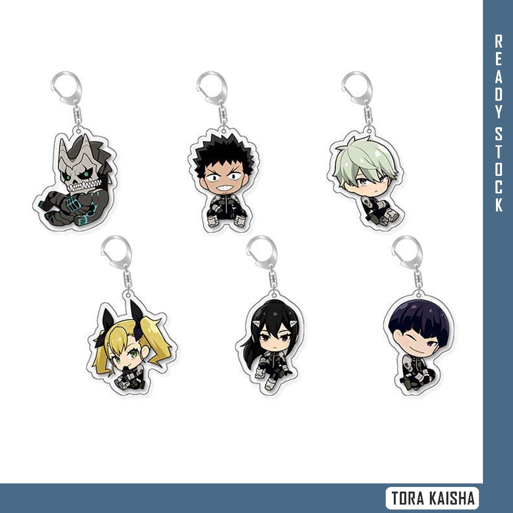 [TORA KAISHA] Kaiju No. 8 พวงกุญแจอะคริลิคสองชั้น