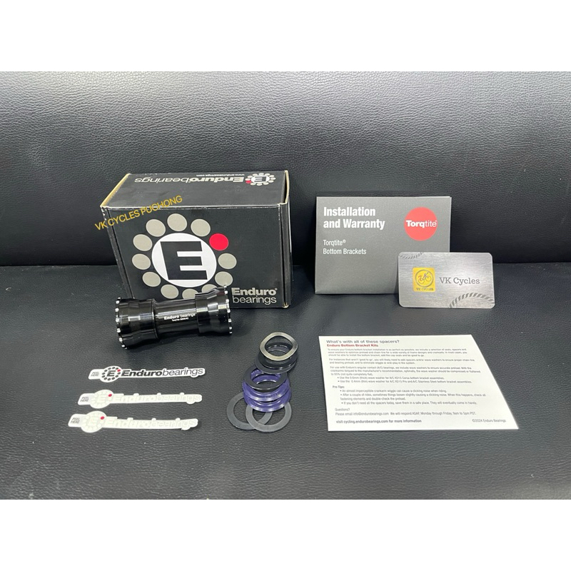 ENDURO TORQTITE PF86/92 XD-15 PRO Aular Contact CERAMIC SHIMANO เพลาทั้งหมด 24 มม. BKC-0861 BKC0861