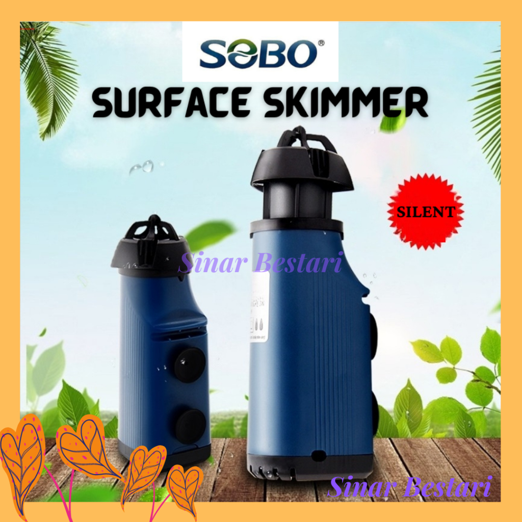 SOBO SK-03 น้ําพื้นผิวทําความสะอาด Aquarium Surf น้ํามันใส Skimmer น้ํา SK03 Penapis Akuarium กรอง D