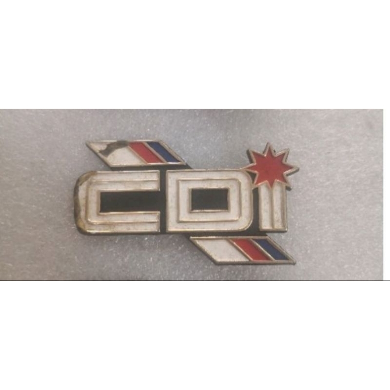 Y80 CDI EMBLEM โลโก้ซ้ายเท่านั้น HAVE DAMAGED YAMAHA Y 80 LAMBANG โลโก้ CDI COVER/LOGO COVER ชุด