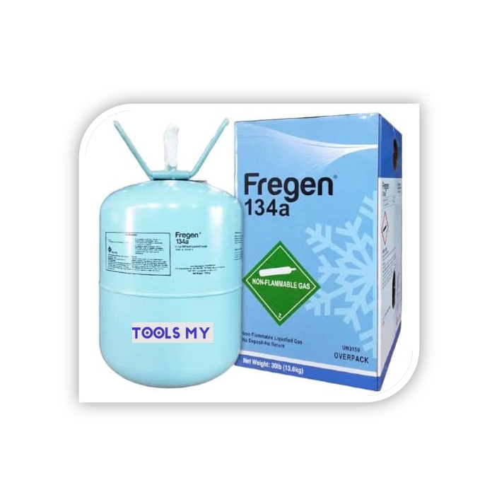 Fregen R134a แก๊สสารทําความเย็นอากาศรถยนต์แก๊ส 13.6KG