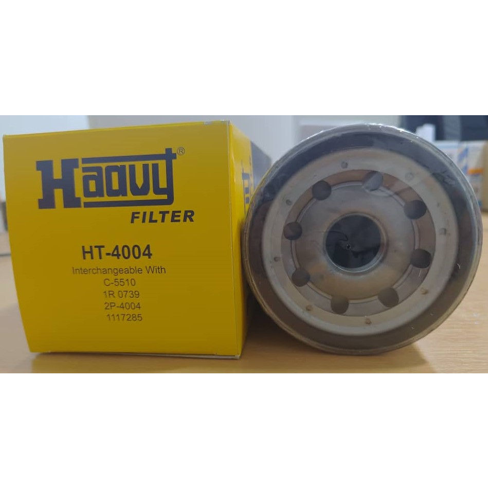 (LYW) กรองน้ํามันเครื่อง Caterpillar 2P4004 / 1R0739 (Haavy)