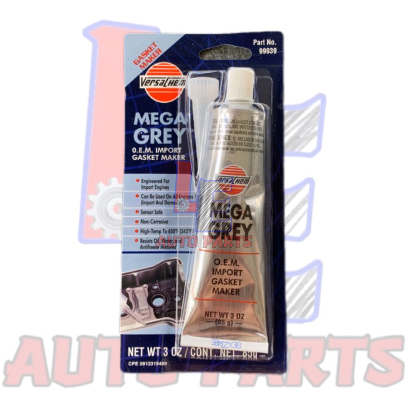 GASKET MAKER MEGA GREY(85g)3oz GUM