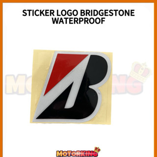 สติกเกอร์โลโก้ BRIDGESTONE กันน้ํา