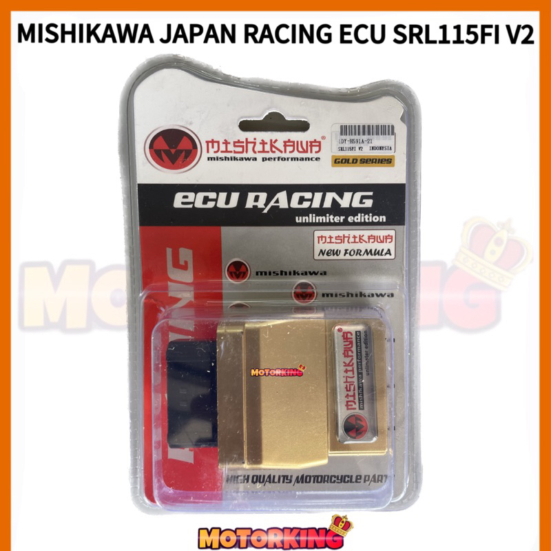 MISHIKAWA JAPAN RACING ECU SRL115 FI V2 NO CUT OFF NO LIMIT EXTRA POWER PLUG N PLAY
